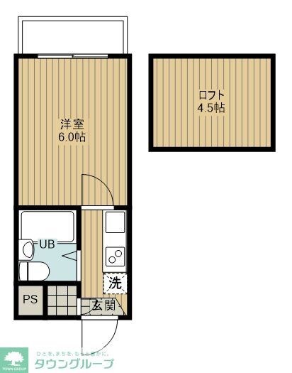シティパレス東久留米IIの物件間取画像