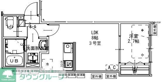 KEIAI RESIDENCE ひばりヶ丘IIの物件間取画像