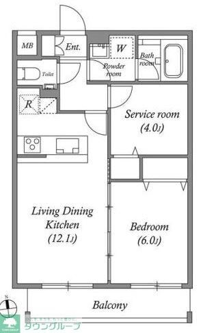 オーパスホームズ武蔵小金井の物件間取画像