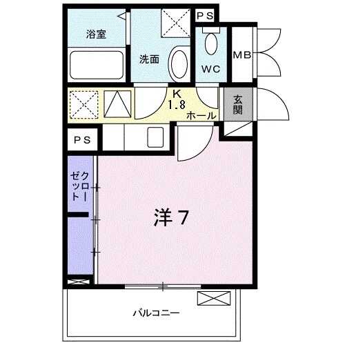 カーサ・イル・キアーロの物件間取画像