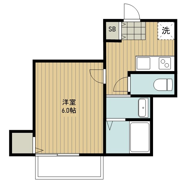 Mark Duo狭山の物件間取画像