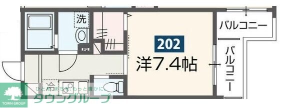 MELDIA新狭山IIの物件間取画像