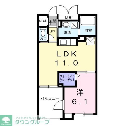 グレースの物件間取画像