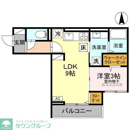 D-Sereno富士見町の物件間取画像