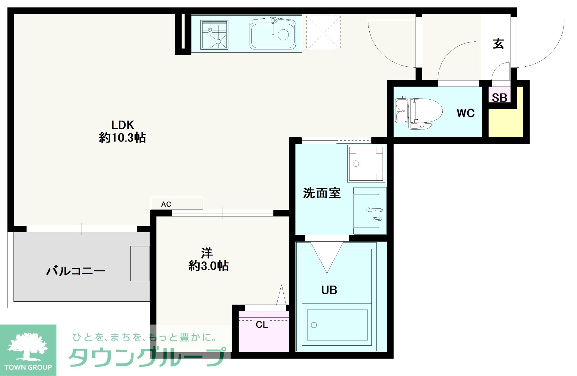 Jack shimofujisawa Iの物件間取画像