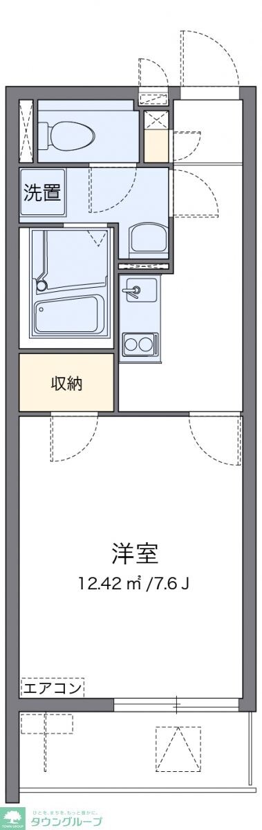 クレイノグランメゾン若葉の物件間取画像