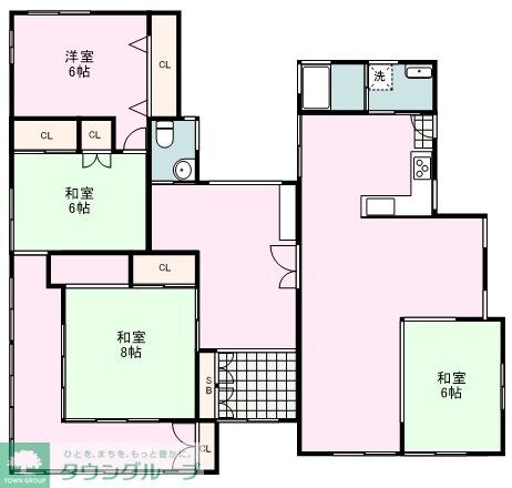 堀之内戸建ての物件間取画像