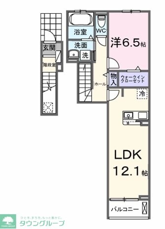 アヴィニア グランツの物件間取画像