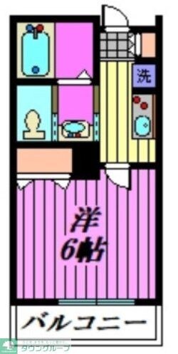 Mark Duo狭山IVの物件間取画像