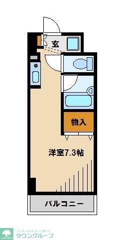 伊勢原八番館の物件間取画像