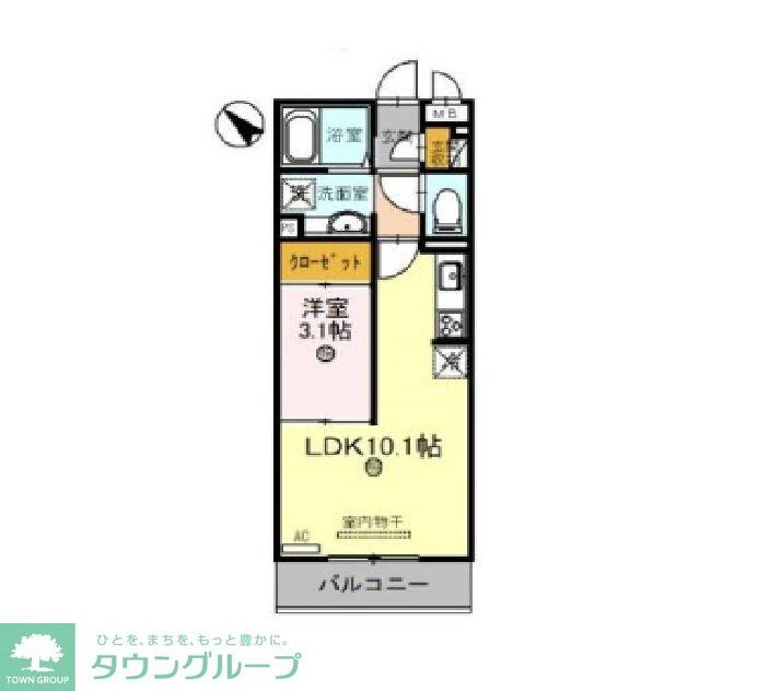 プレミールの物件間取画像