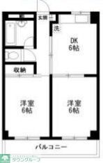 アートけやき台マンションの物件間取画像