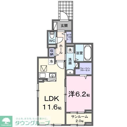 ノーススターガーデンの物件間取画像