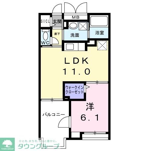 グレースの物件間取画像