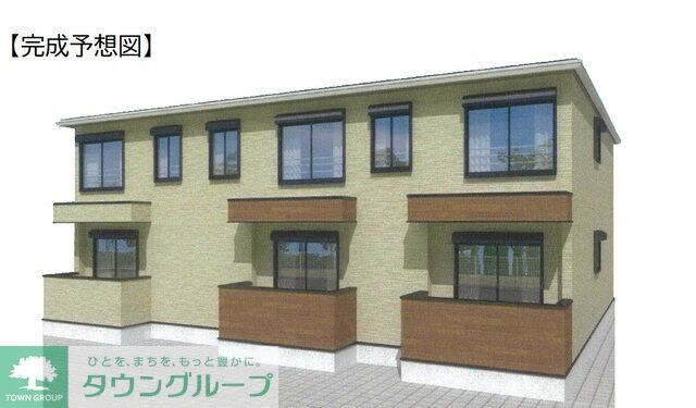 川越市アパートの物件外観写真