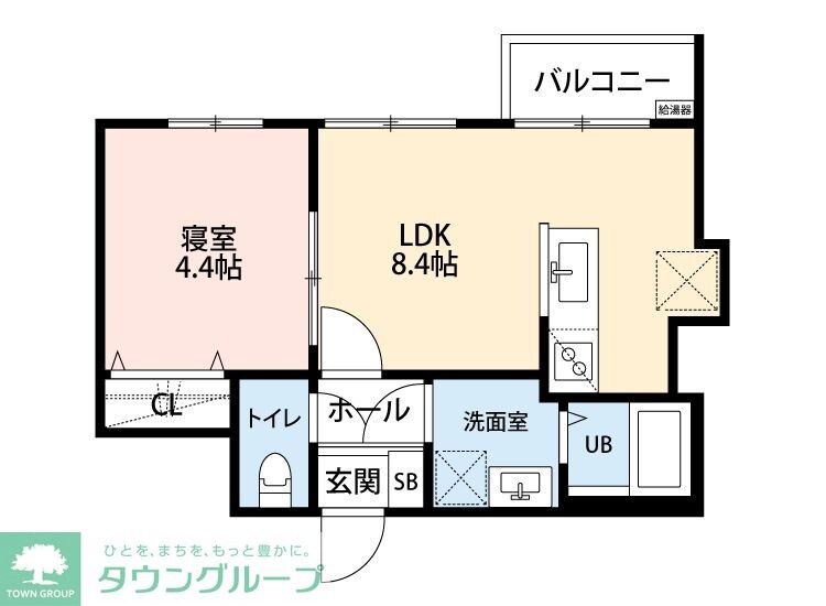 COCO川越の物件間取画像