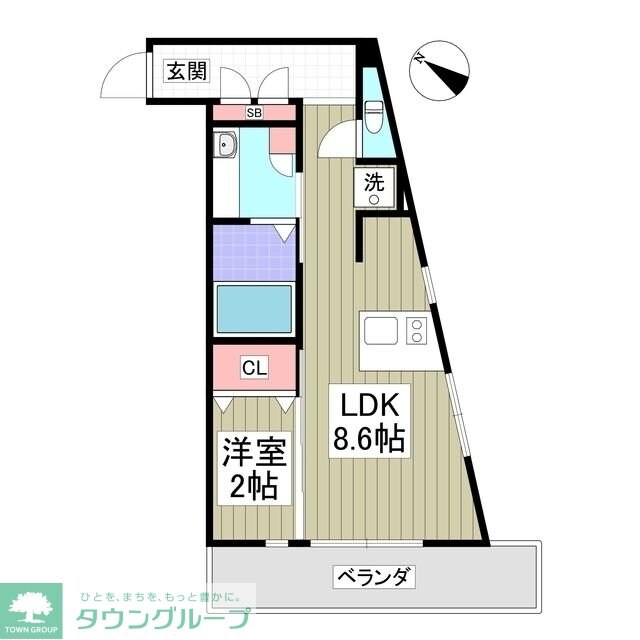 bon villeの物件間取画像