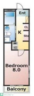 Villa Briseの物件間取画像