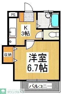 航空公園HAビルの物件間取画像