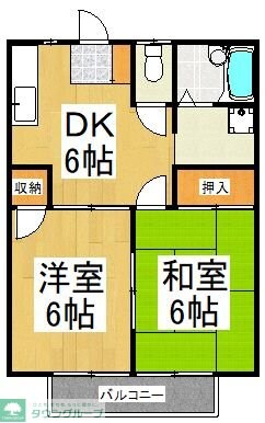 サンヴィレッジ多摩湖の物件間取画像