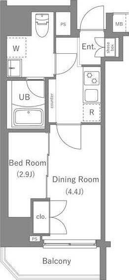 ARKMARK国分寺の物件間取画像