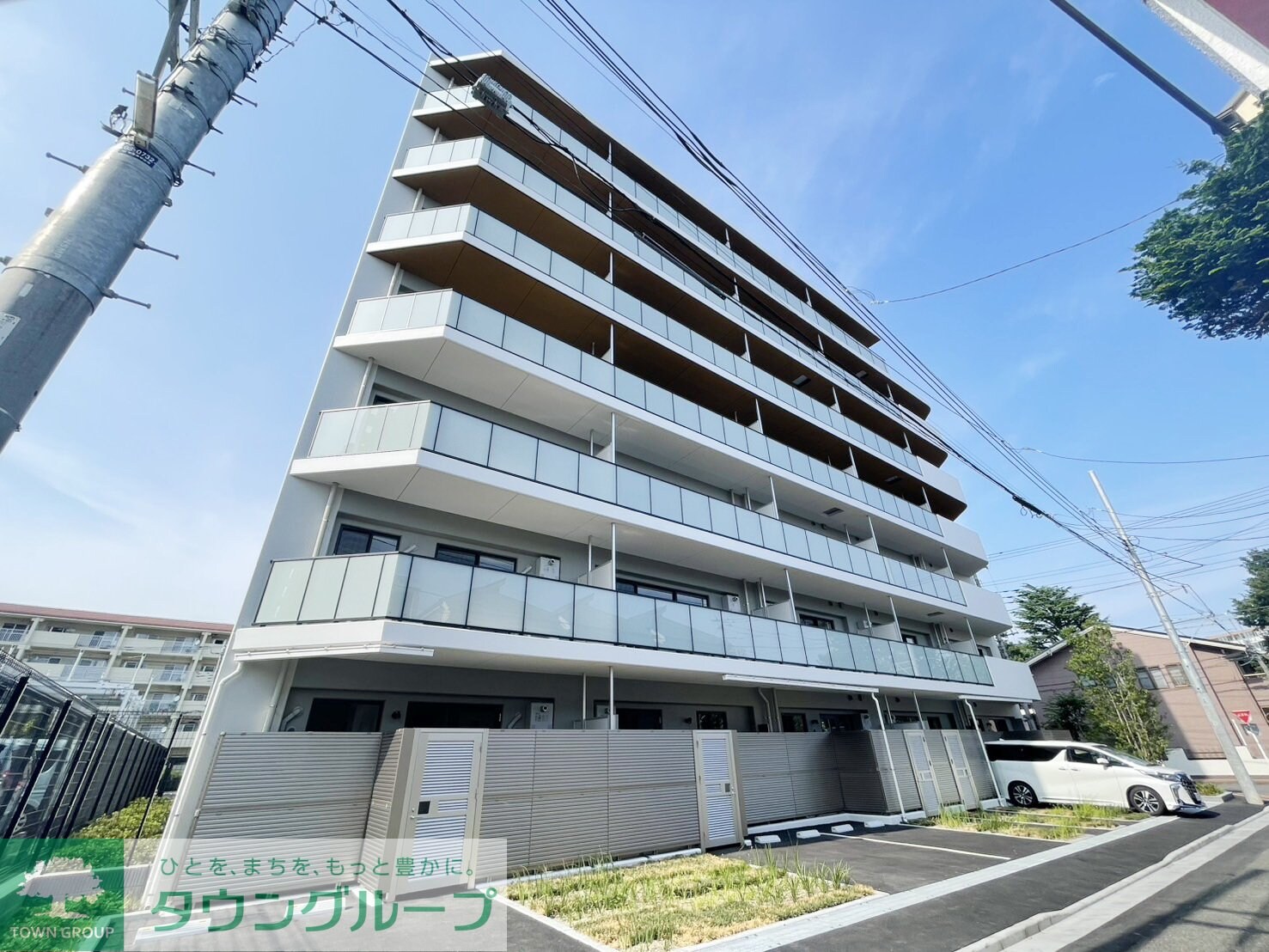 コンフォリア・リヴ八坂富士見の物件外観写真
