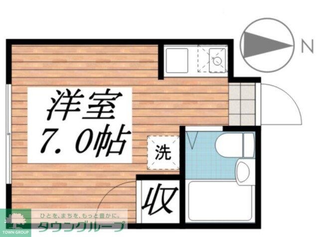ビラメゾン国立の物件間取画像