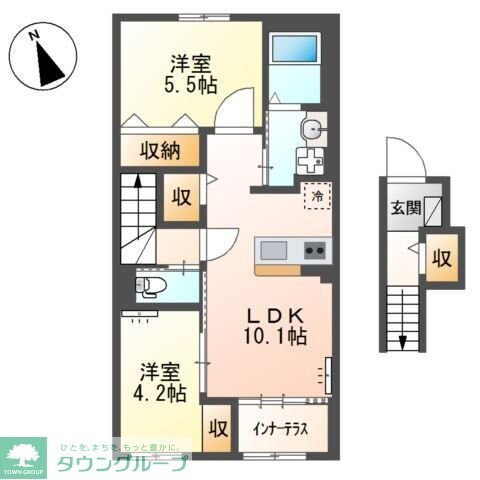 グランプラム本町の物件間取画像