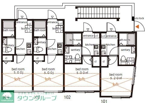 フォレストタウンRの物件間取画像