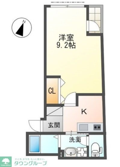 ボス バレーヒルの物件間取画像