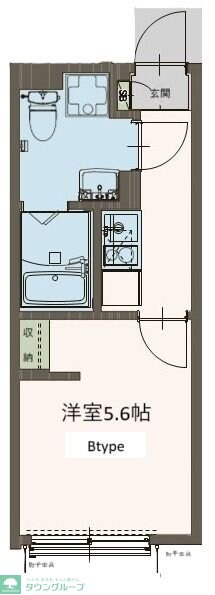 Agrande Fujimicho(エイグラン富士見町)の物件間取画像