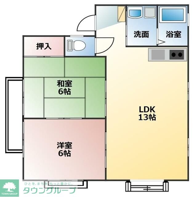 バウKSの物件間取画像