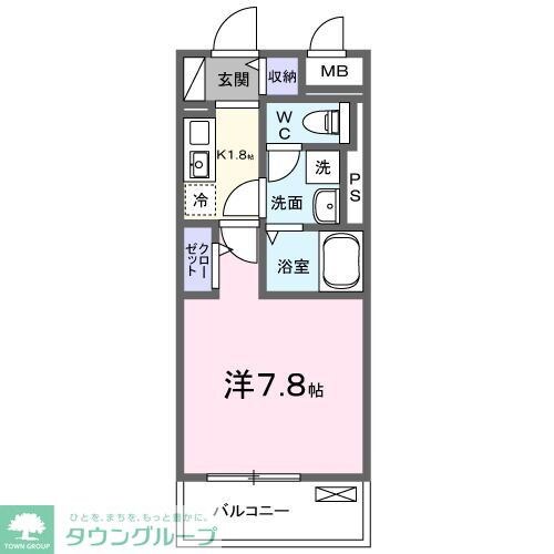ブルーラグーンの物件間取画像