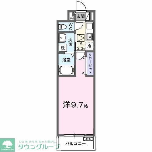 エスポワールの物件間取画像