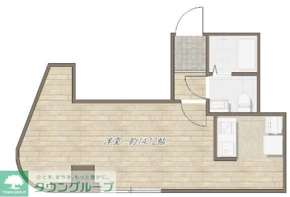 第2荒野ビルの物件間取画像