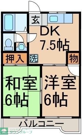 ハイムビアンカの物件間取画像