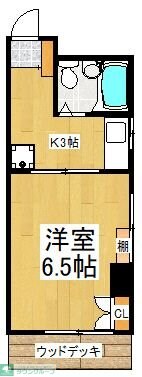 シンセリティ津田の物件間取画像