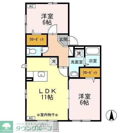 マグノリアの物件間取画像