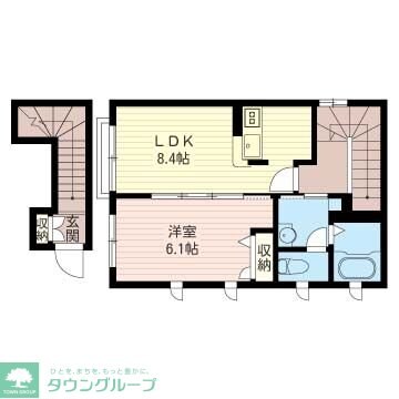 ガーデンコートハナの物件間取画像