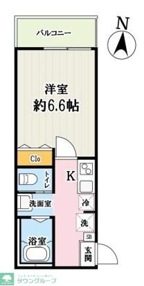 アペリティフ久米川の物件間取画像
