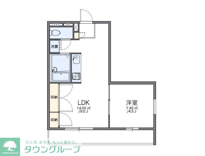 NSファミリアの物件間取画像