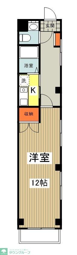 旭町ステイタスビルディングの物件間取画像