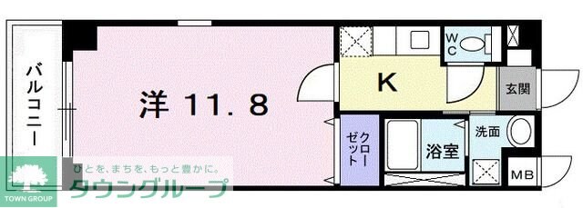 ヴェルメイユの物件間取画像
