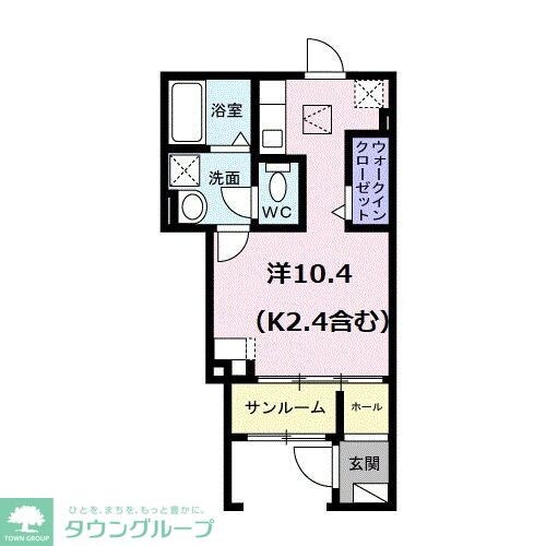 クオーレ国立の物件間取画像