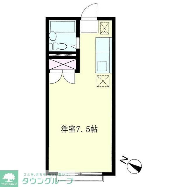 エステートピアアサミの物件間取画像