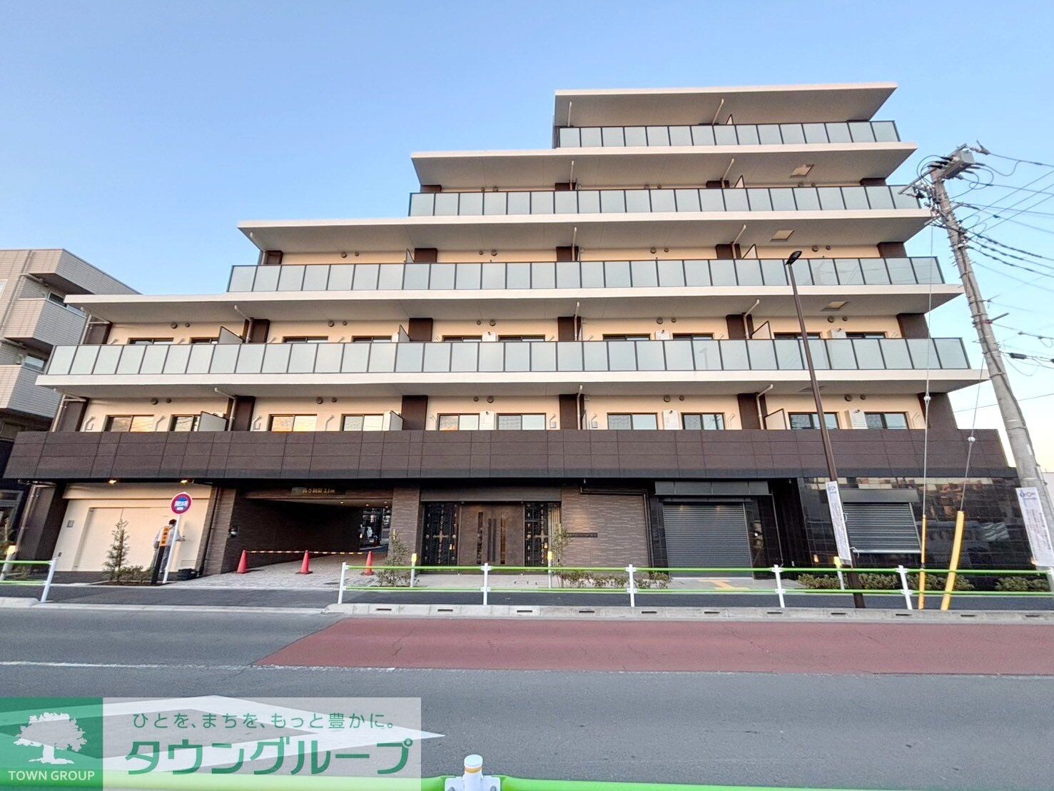 コートデルトゥール昭島の物件外観写真