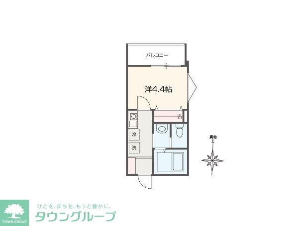 MELDIA新秋津の物件間取画像