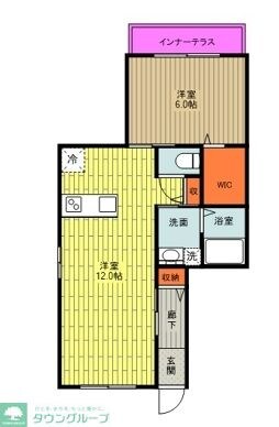 ボン・フルールの物件間取画像