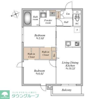 ザ・フォレスト立川の物件間取画像
