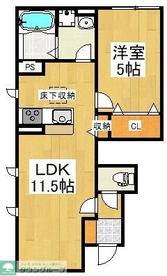 ステラアネックスの物件間取画像